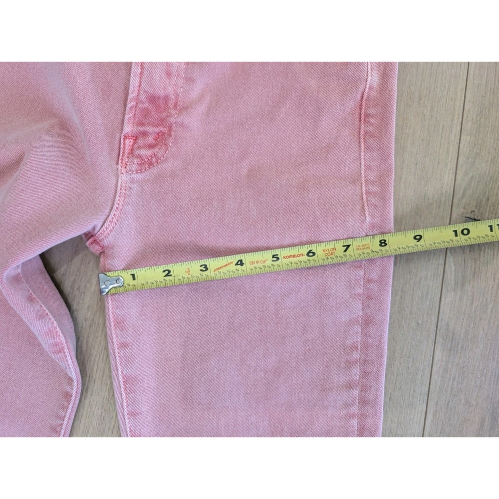MOTHER Pink Cropped Ankle Jeans - Picture 6 of 11